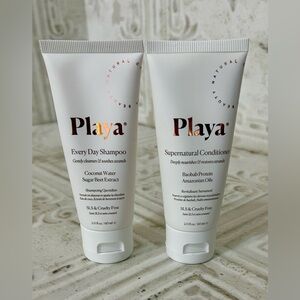Playa haircare travel sized shampoo & conditioner